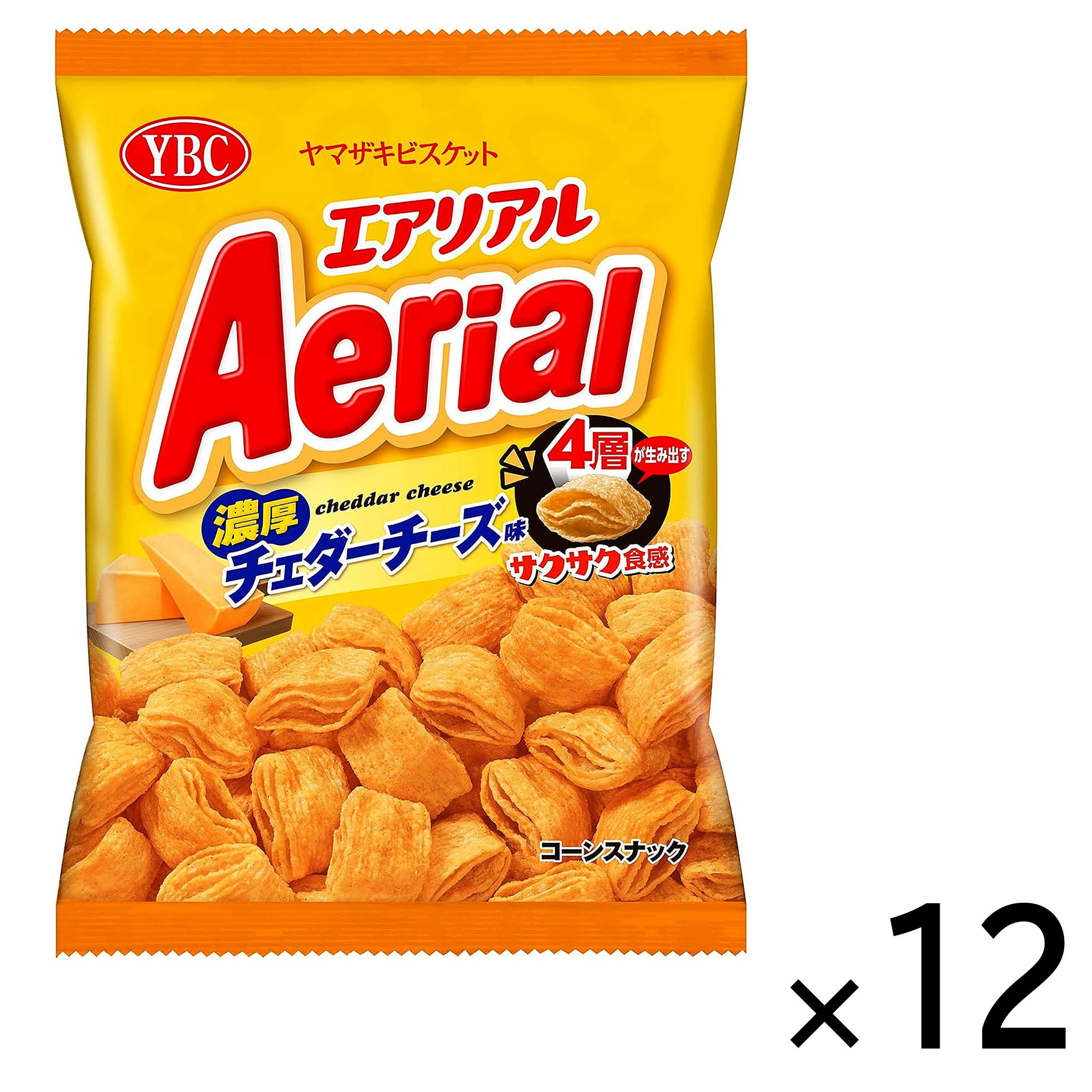 Yamazaki Biscuit Aerial Rich Cheddar Cheese (12-pack)